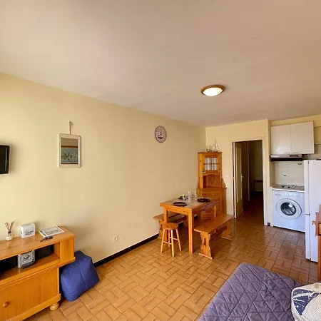 Apartamento Studio Cabine Avec Terrasse, Proche Plage Et Commerces, Parking Prive - Fr-1-338-93 Sète